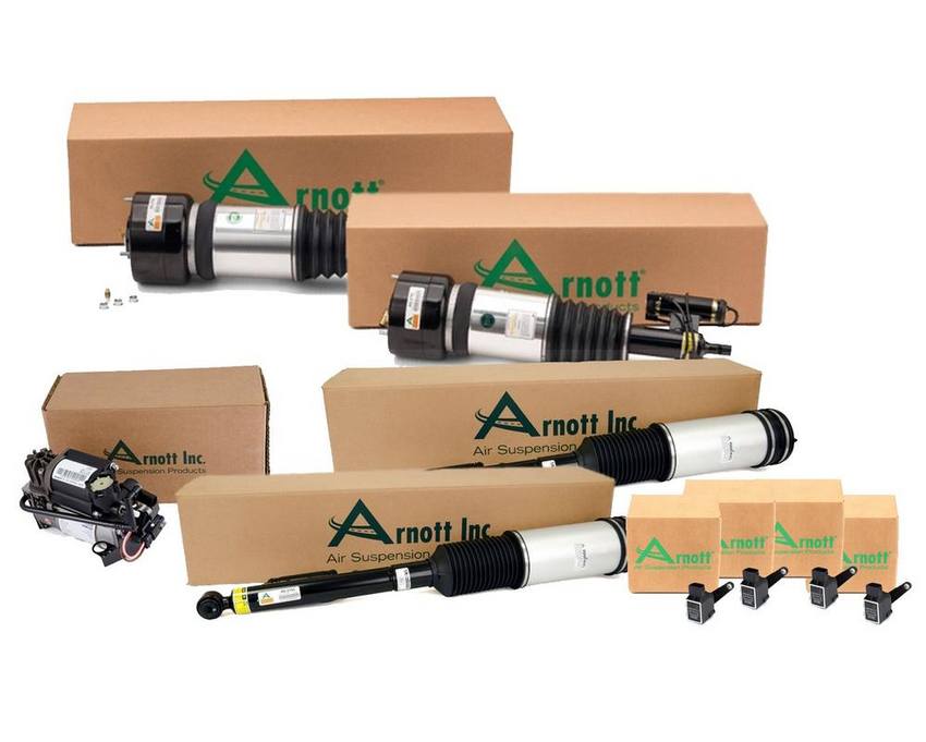 Mercedes Suspension Strut Assembly Kit - Front and Rear (with Airmatic) 220320501380 - Arnott 4003885KIT